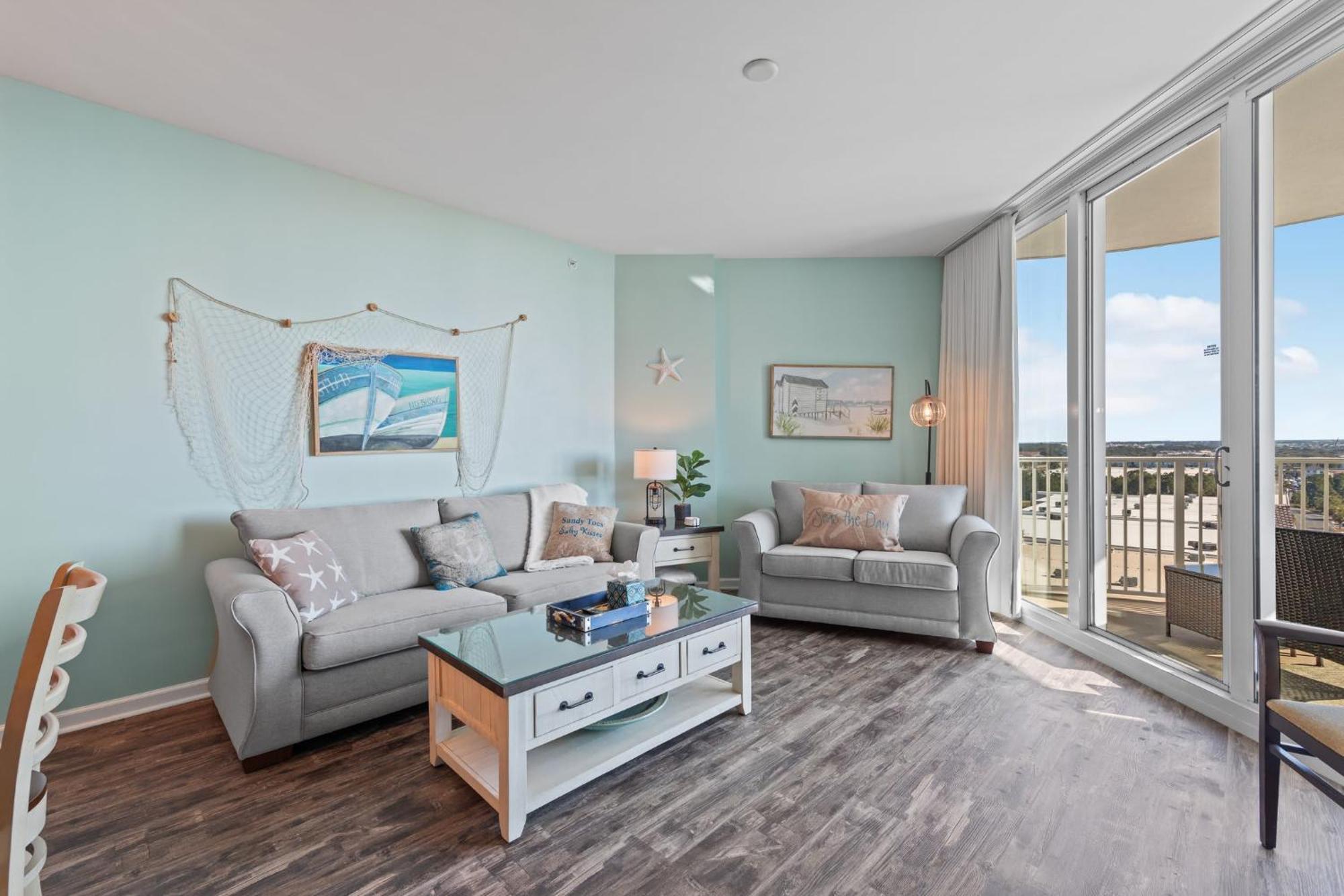 5 Star Resort 11Th Fl Stunning Sunrise 2Br 2Ba King Suite,Pools ,Shuttle Or Walk To Beach 데스틴 외부 사진