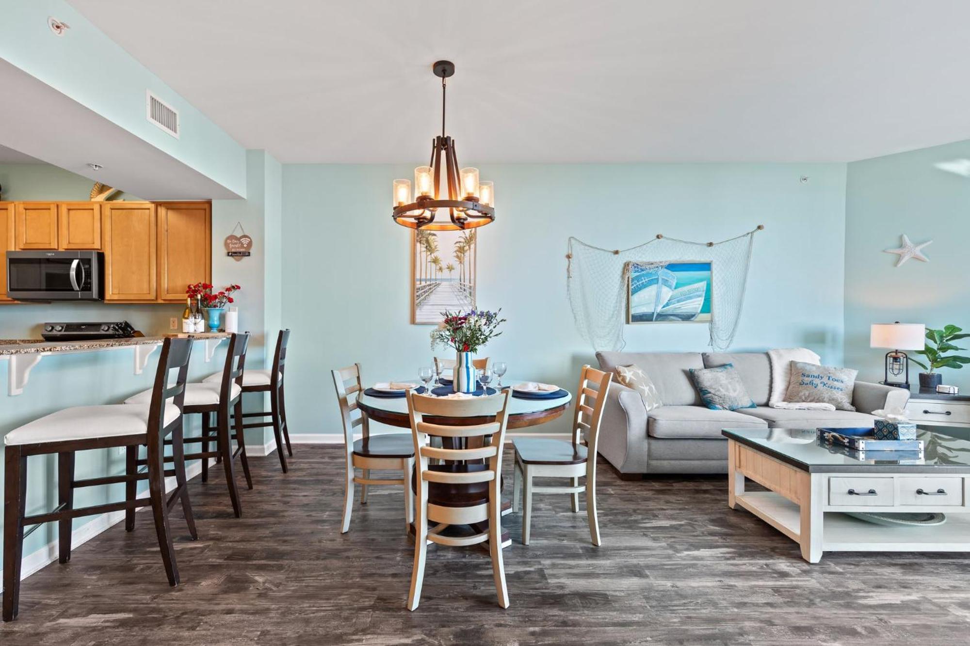 5 Star Resort 11Th Fl Stunning Sunrise 2Br 2Ba King Suite,Pools ,Shuttle Or Walk To Beach 데스틴 외부 사진