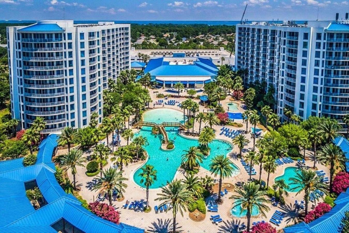 5 Star Resort 11Th Fl Stunning Sunrise 2Br 2Ba King Suite,Pools ,Shuttle Or Walk To Beach 데스틴 외부 사진